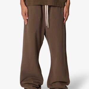 mnml Ultra Baggy Heavy Fleece Sweatpants - Olive Size MOlive / M